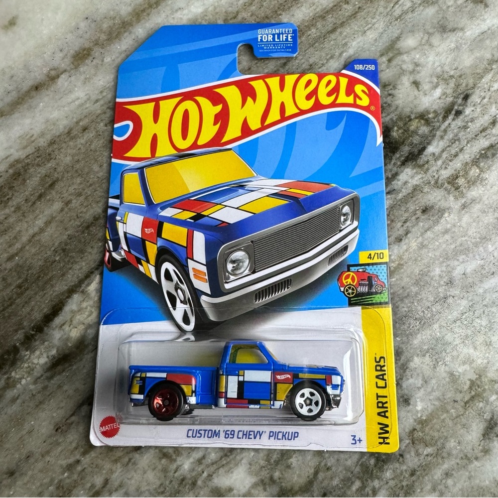 Custom ‘69 Chevy Pickup - HOT WHEELS - 2022